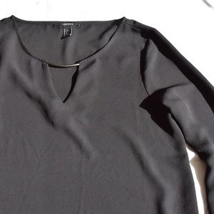 Forever21 Black Blouse